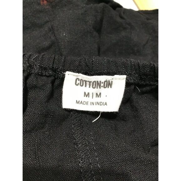 Cotton On V-Neck Black Halter Top Medium - Picture 5 of 8